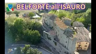 BELFORTE ALL'ISAURO ( PU ) @GabbyFly😊 #belforte #castello #marche #borghiantichi #4kaerial