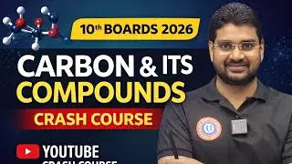 L~ 3 !! CARBON & ITS COMPOUNDS !! CLASS 10TH SCIENCE !! 2026 BOARDS EXAM !! LIVE