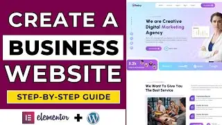 How to Create a Business WordPress Website from Scratch. Complete Business Agency Website Tutorial
