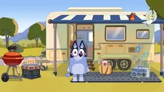 Bluey : Nana Camping in Jungle