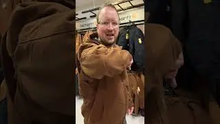 NEW CARHARTT BARTLETT ACTIVEl JACKET in Red Duck and Black