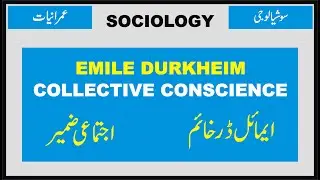 Theory of Collective Conscience Emile Durkheim| Class 12 Sociology| Sociology Class 11