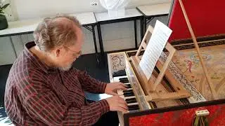 Recercada from Castell' Arquato ms. on Ducornet Flemish Single Harpsichord after Couchet