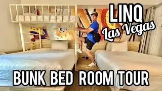 LinQ Las Vegas Bunkbed Room!