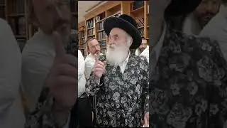 Viznitz Rebbe R' Mendel in Kolel Yad David In Strasbourg - Tammuz 5783 (2)