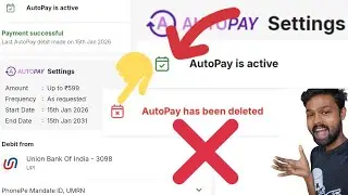 How to disable auto pay in phonepe | phonepe autopay kaise band kare | Auto Debit কিভাবে বন্ধ করবেন💥