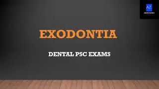 Haryana PSC dental surgeon exams/important MCQs/Oral surgery - Exodontia