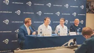 Sean McVay holds introductory press conference for newly hired coordinators