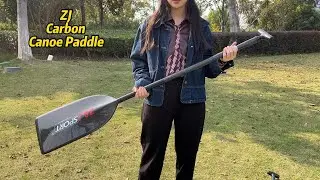 ZJ carbon canoe paddle adjustable paddle