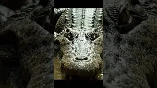 Crocodile Lurking by Riverbank | 4K Realistic Wildlife Video