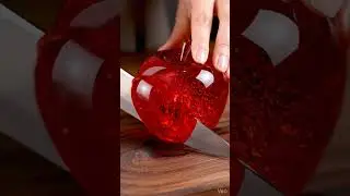 🍓 Jelly ASMR time 💗Soft &bull; Shiny &bull; Satisfying ✨ #aivideo #babyshorts #kidscontent #cutebaby