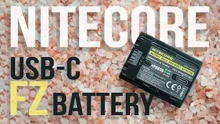 NITECORE UFZ100 - USB-C Charging Sony Battery Review