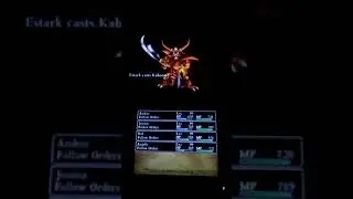 Dragon Quest 8 3DS Estark in 2 turns