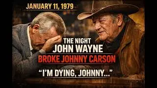 &ldquo;Johnny Carson Collapsed in Tears After John Wayne&rsquo;s Shocking Confession&rdquo;