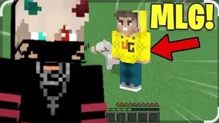Minecraft but I tried most difficult mlgs in Minecraft!!!! 