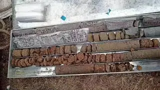 Live Drilling to collect Core samples of Earth