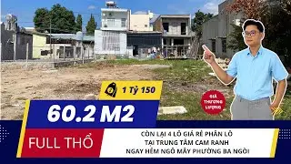 C&ograve;n 4 gi.&aacute; rẻ tại hẻm Ng&ocirc; M&acirc;y Ba Ng&ograve;i diện t&iacute;ch 60.2 m2 full thổ cư chỉ từ 1 tỷ 150 x&acirc;y nh&agrave; ở ngay