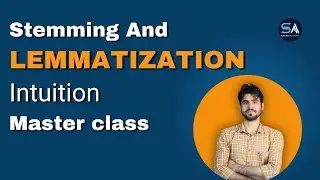 Stemming and Lemmatization | Natural Language Processing