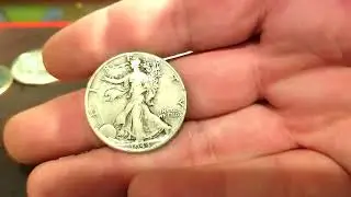 Mail Call - winnings from EVG Hobbies coin roll hunt last week