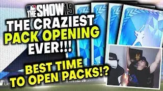 24 HOUR PACK OPENING MLB The Show 19