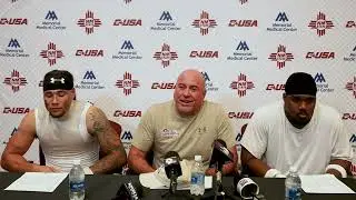 NM State Football Postgame Press Conference - Oct. 22