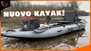 IL NUOVO KAYAK per la pesca al LUCCIO!