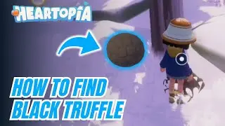 MOST VALUABLE MUSHROOM?! How to Find Black Truffle Fast in Heartopia Tutorial