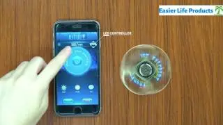 App Controlled LED Fidget Spinner