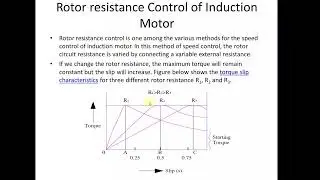 Speed Control Methods of Induction Motor_VFD and Rotor Resistance Control and Reversal of IM