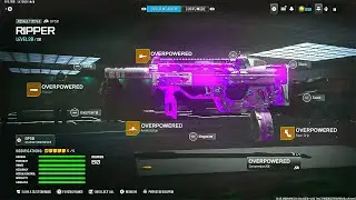 *NEW* FASTEST KILLING SMG in WARZONE! (RIPPER SMG)