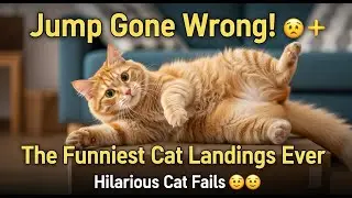 &ldquo;Jump Gone Wrong! 😹 The Funniest Cat Landings Ever | Hilarious Cat Fails 🐾😂&rdquo; #funnycats #catfails