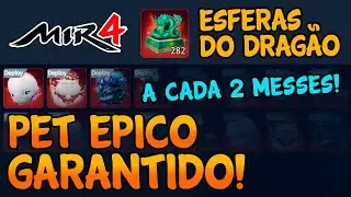MIR4 - Pet Épico GARANTIDO a cada 02 messes - E como farmar itens, livros e pets épicos