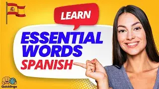 Learn Spanish in 5 Minutes | 36 Essential Words & Phrases 🇪🇸
