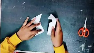 How to make a Paper Ninja Star ⭐ (Shuriken)#diy#papercraft#papertoy