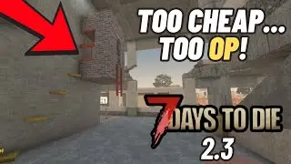 The Cheapest Base That DESTROYS Horde Night in 7 Days to Die 2.3