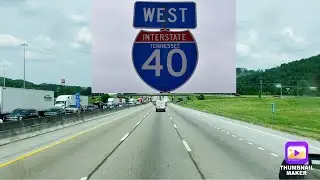 TRAFFIC IN I-40 WEST KNOXVILLE TENNESSEE MAY 22, 2021
