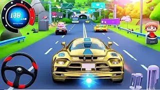 Mega Ramp Car Racing Master Simulator | GT Car Stunts & Impossible Ramp Racing 3D Gameplay P-16