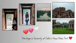 Exploring the timeless charm of Hauz Khas Fort!! @DiaryofJaya03