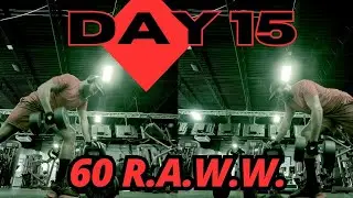 Beau Knows Failure | Day 15 of 60 RAWW, Weekly Weigh In, Chest Workout & Grocery Haul