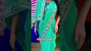 Beautiful party wear saree and heavy readymade blouse 🥻 DM me 👍#beautifullsaree #trending #🤩😍👍