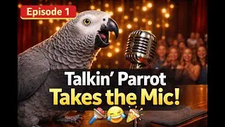 A Talking Parrot Has a Talk Show?! 😂🦜 | Episode 2