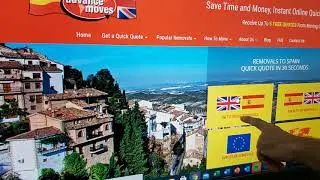 Removals to Spain - instant online removal quotes