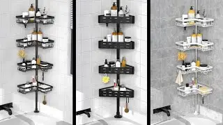 Corner Shower Caddy Tension Pole by KEGII