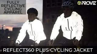 Proviz REFLECT360 Plus Cycling Jacket | Perfect For Winter Cycling | Night Cycling | Cycle to Work