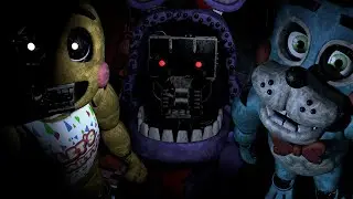 What Would FNaF2 Animatronics Look Like If They Were Created During FNaF1? Modeling, Gameplay!