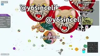 AGAR.IO SERVER TAKEOVER WITH BOTS #366 || OP-BOTS.COM