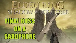 Beating the ELDEN RING DLC FINAL BOSS with a SAXOPHONE