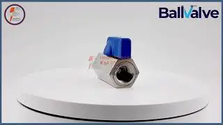 316 Stainless Steel Ball Valve 8mm (1/4