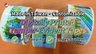 【Seal King Industrial】Digitally Printed Tamper-Evident Tapes #Customizable #Packaging #MadeInTaiwan