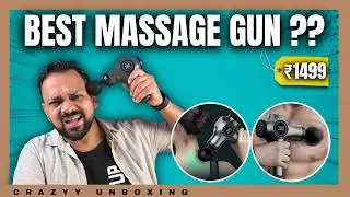 Tisscare Massage Gun 🔥 Best Massage Machine for Body Pain Relief ??